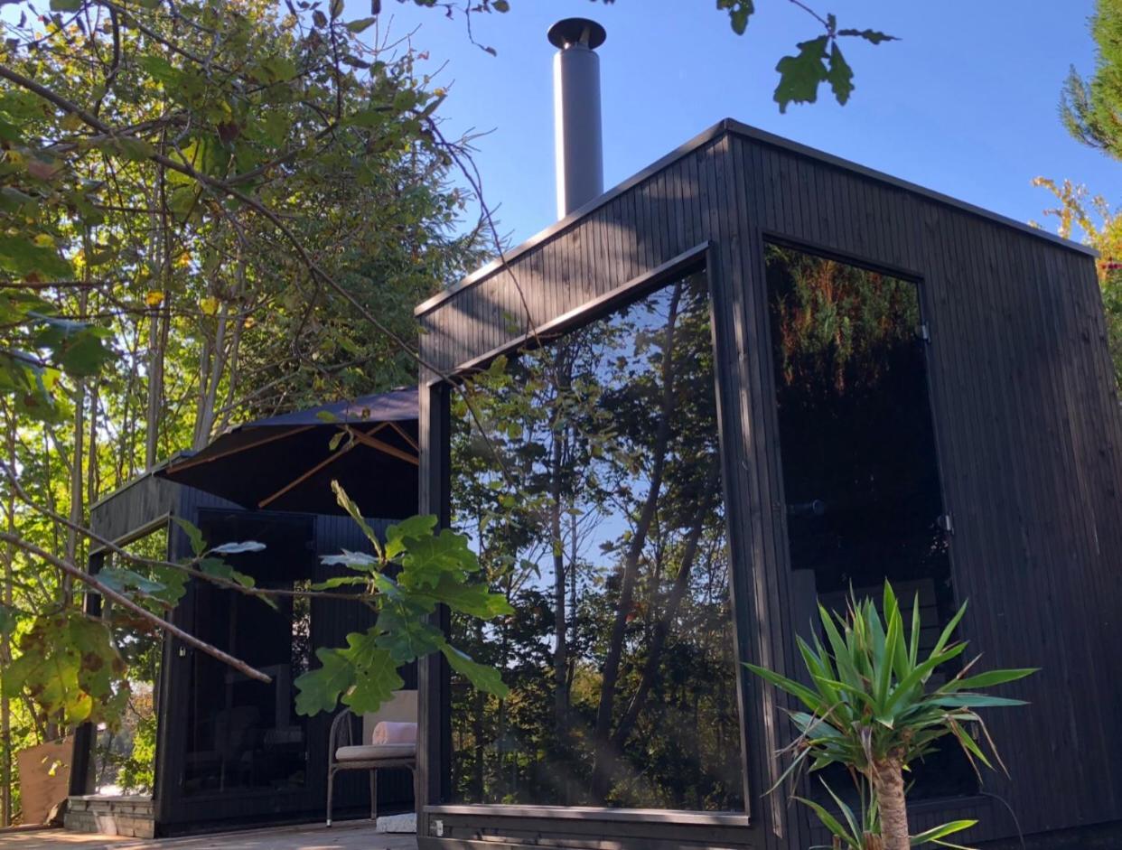 Chalet Holmen Uddevalla Buitenkant foto